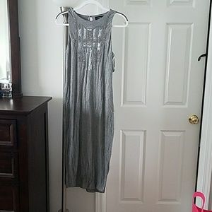 NWT beaded tight fit dress.
